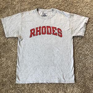 Men’s Grey Champion Rhodes Logo Graphic Tee